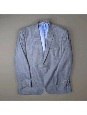 Chaps Mens Blazer Sport coat Jacket 46R Navy